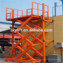 stationary hydraulic dumbwaiter scissor lift tables